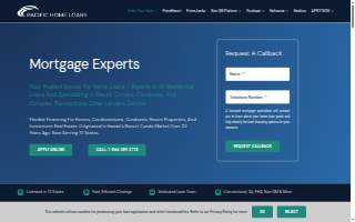 Pacific Home Loans of Kihei website
