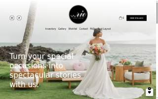 Rio Event Design - Proud to service Maui party rental needs for over 10 years. of Kihei website
