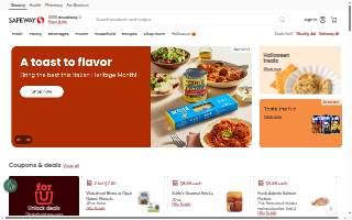 Safeway Pharmacy website