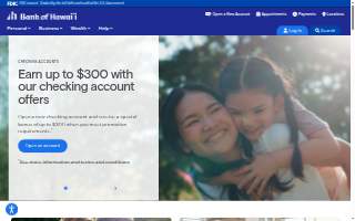 Bank of Hawaii website