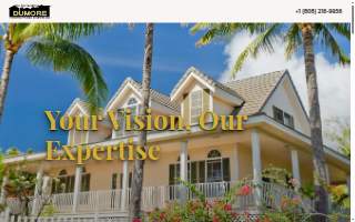 Dumore Construction & Remodeling website