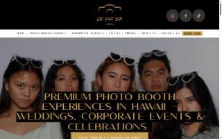 Elite Photo Booth Hawaii website