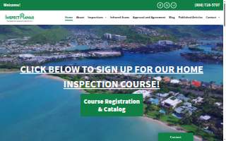 Inspect Hawaii of Mililani Town website