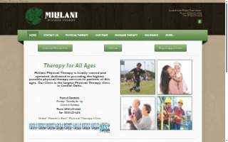 Mililani Physical Therapy, LLC website