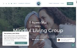 Mindful Living Group website