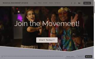 Musical Movement Studio of Mililani Town website