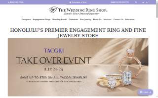 The Wedding Ring Shop of Mililani Town website