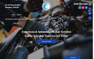 Waipio Auto Repair website