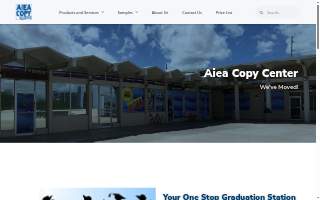 Aiea Copy Center of Pearl City website