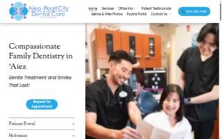 Aiea Pearl City Dental Care website
