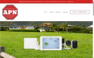 APN Alarm Company: Big Island, Maui, and Oahu of Pearl City website