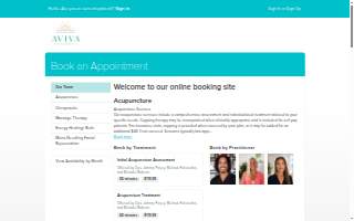 Aviva Wellness and Acupuncture website
