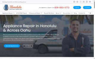 BrightSide Appliance Repair Service website