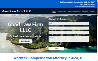 Gaad Law Firm LLC website
