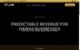 Growth Hawaii website