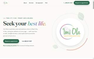 'Imi Ola Clinic website