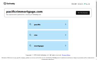 Pacific Rim Mortgage website