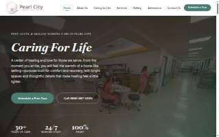 Pearl City Post Acute website