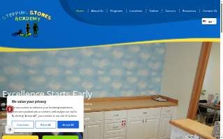 Stepping Stones Academy of Waipahu website