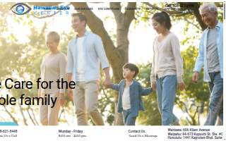 Hawaiian Eye Center website