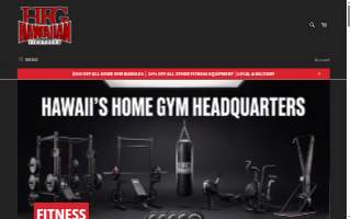 Hawaiian Fight Gear HFG (Fitness Showroom) website
