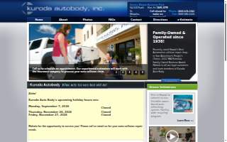 Kuroda Auto Body Inc of Waipahu website