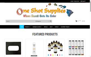 One Shot Supplies, Inc. website