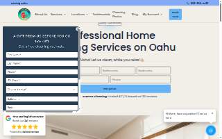 StarPro Cleaning Services of Kapolei website