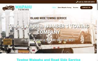 Waipahu Towing & Roadside Assistance website