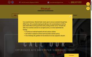 Westside Fender/Body & Refinishing Inc. website