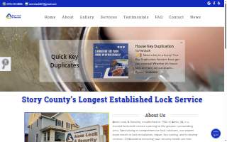 Ames Lock & Security LLC website