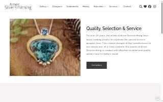 Ames Silversmithing website