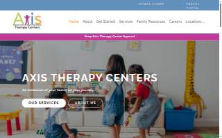 Axis Therapy Centers - Ames website