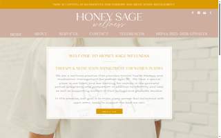 Honey Sage Wellness website