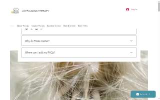 Joyful Mind Psychiatry & Therapy Services website