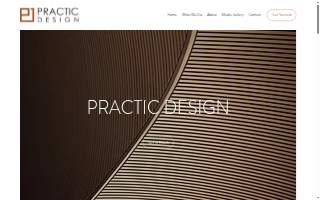 Practic Design website