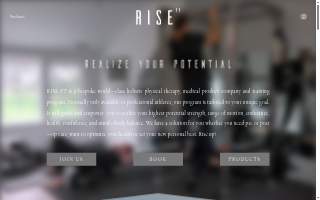 Rise Pediatric Therapy website