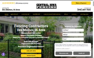 Central Iowa Fencing website