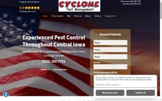 Cyclone Pest Management website