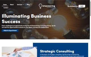 Empowering Consulting Group website