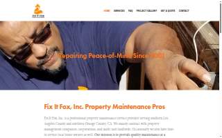 Fix it Fox Ankeny Handyman website