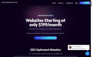FrostFire Digital Web Design and SEO Experts website
