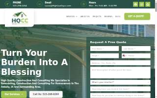High Quality Construction and Consulting website