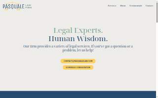 Pasquale Law website