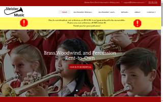 Sleister Music website