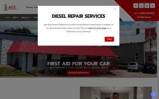 Ace Auto Doctor & Repair website