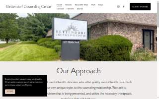 Bettendorf Counseling Center website