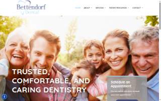 Bettendorf Dental website