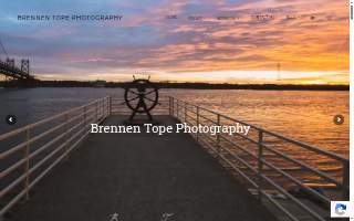 Brennen Tope Photography website