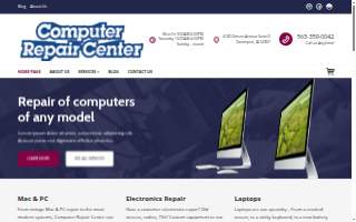 Computer Repair Center, Inc. website